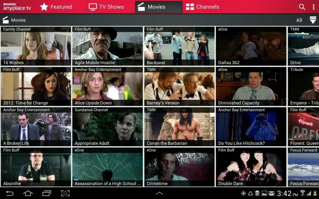 Anyplace TV android App screenshot 2